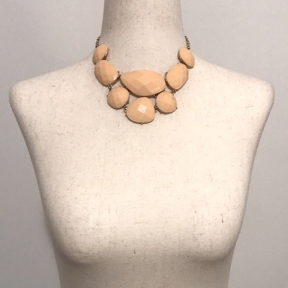 Jewelry - Stylish Cream Statement Necklace